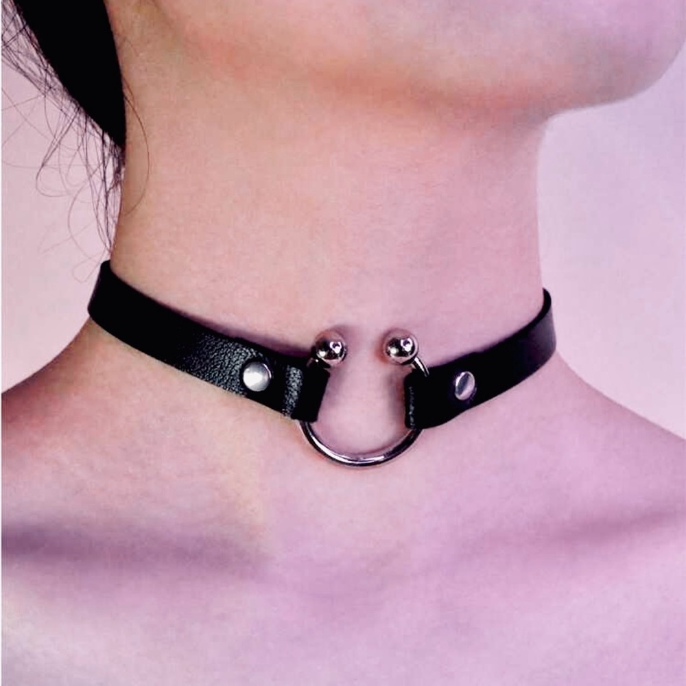 Black Choker Necklace New